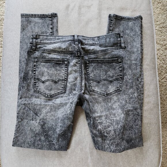 American Eagle Flex Stretch Jeans, Acid Wash, 31x34 - Picture 3 of 5